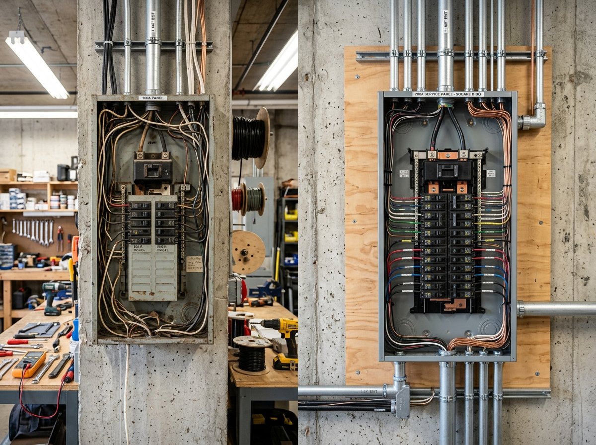 100-Amp vs. 200-Amp Electrical Panel: When to Upgrade